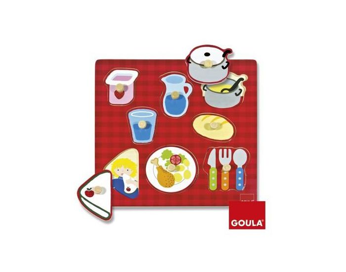 GOULA Puzzle Salle � Manger - D�s 2 ans  (1)