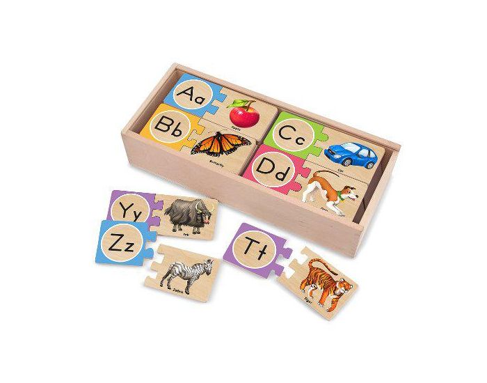 MELISSA & DOUG Puzzle Alphabet Anglais - Ds 4 ans (1)