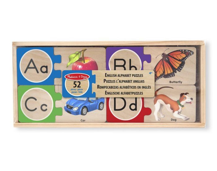 MELISSA & DOUG Puzzle Alphabet Anglais - Ds 4 ans (2)
