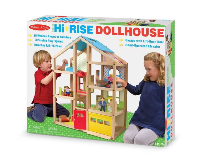 MELISSA & DOUG Dolls House Maison de Poup�es - D�s 2 ans (1)