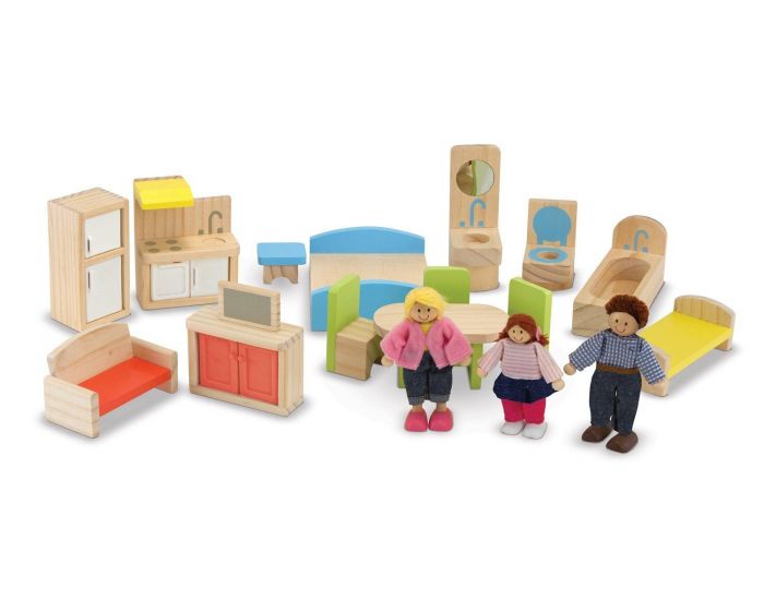 MELISSA & DOUG Dolls House Maison de Poup�es - D�s 2 ans (2)