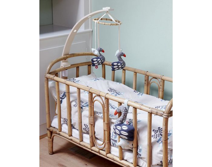 FRANCK & FISCHER Potence en bois pour mobile - Blanche (2)