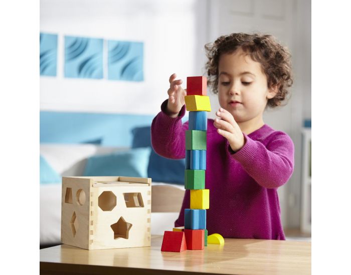 MELISSA & DOUG Cube de Tri de Formes - D�s 2 ans (3)