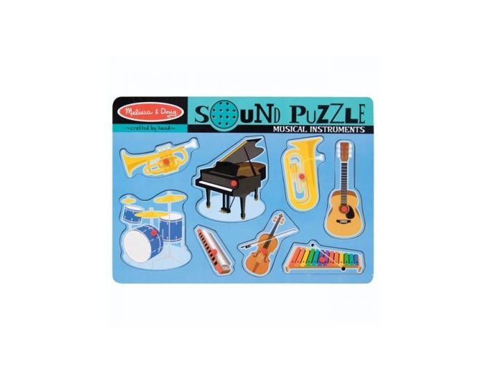 MELISSA & DOUG Puzzle Sonore Instruments de Musique - Ds 1 an (1)