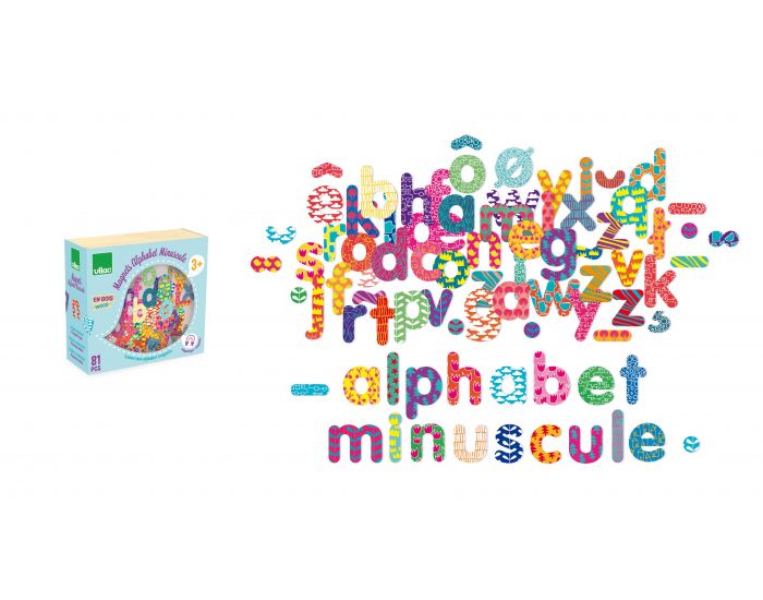VILAC Magnets Alphabet Minuscule - D�s 3 ans (1)
