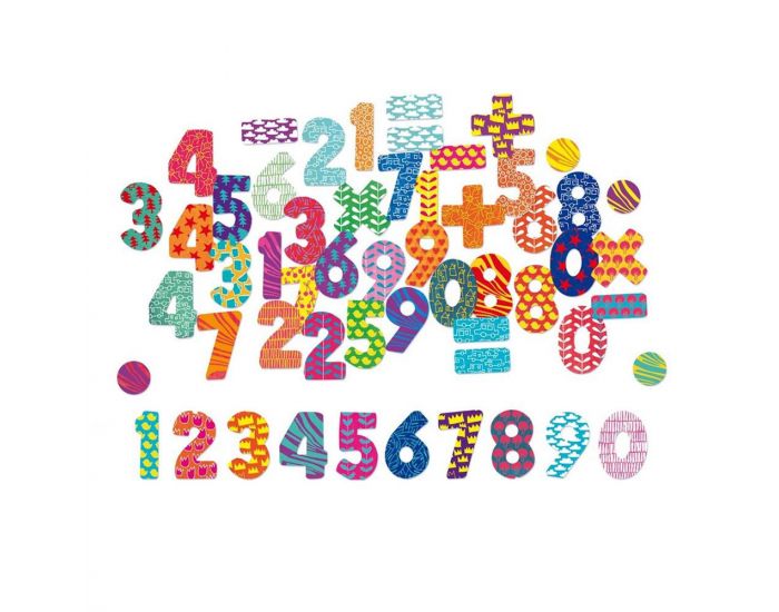 VILAC Magnets Chiffres - 56 pi�ces - D�s 3 ans (1)