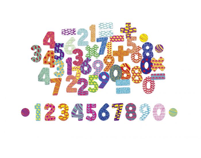 VILAC Magnets Chiffres - 56 pi�ces - D�s 3 ans (2)