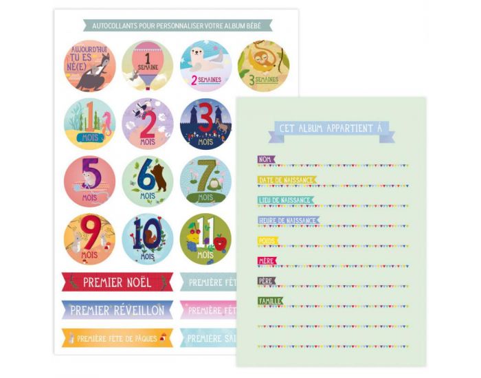 MILESTONE Album souvenirs - Ma premi�re ann�e (2)