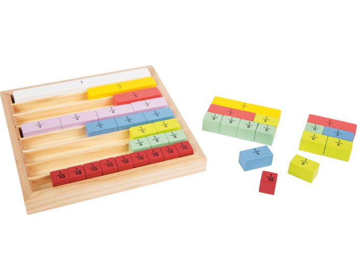 SMALL FOOT COMPANY Jeu �ducatif Fractions - D�s 4 ans (1)