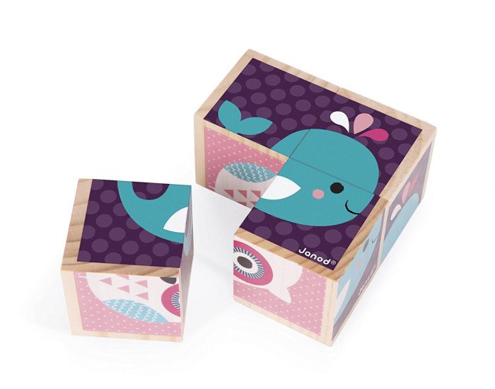JANOD Mes Premiers Cubes - B�b�s Animaux - D�s 1an (1)