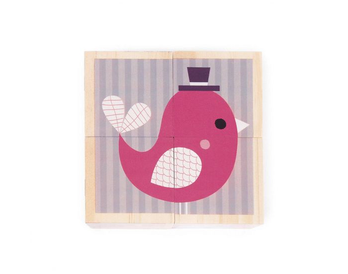 JANOD Mes Premiers Cubes - B�b�s Animaux - D�s 1an (2)