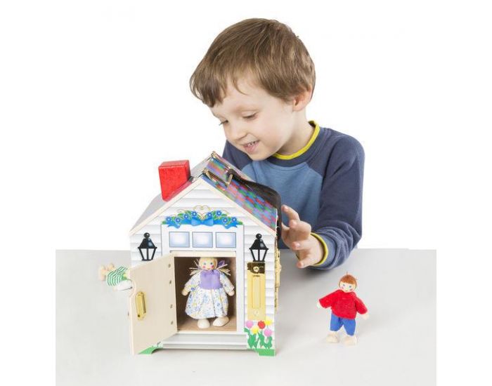 MELISSA & DOUG Maison � verrous et sonnettes - D�s 3 ans (3)
