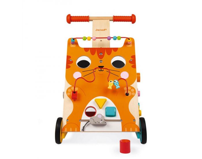 JANOD Chariot Multi-Activits Chat - Ds 12 mois (2)