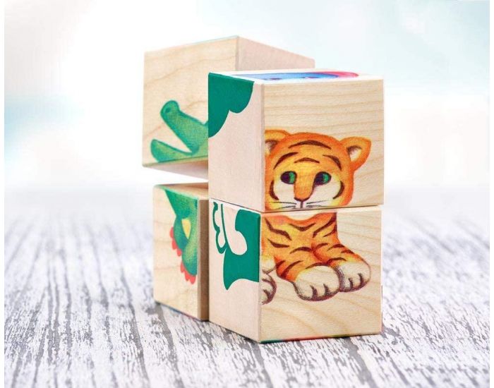 SELECTA SPIELZEUG Cubes Animaux - Ds 2 Ans (2)