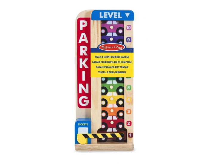 MELISSA & DOUG Garage pour Empilage et Comptage - D�s 2 ans (1)