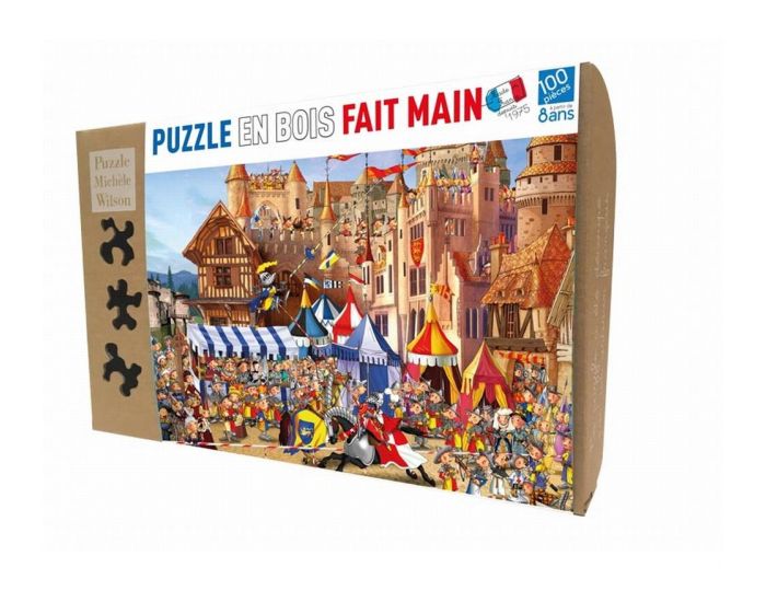 MICHELE WILSON Puzzle Le Tournoi de Ruyer - 100 Pi�ces - D�s 8 ans  (1)