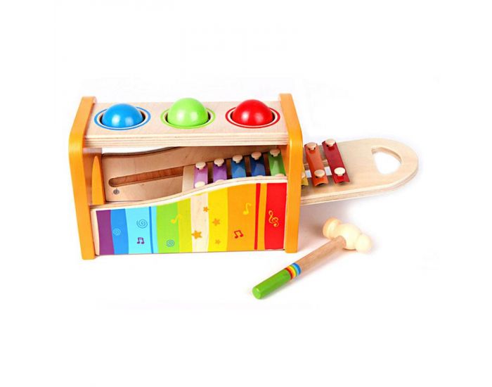 HAPE TOYS Bo�tier � marteler et � tapoter (1)