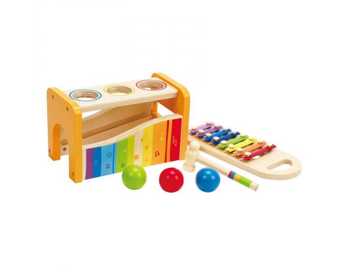 HAPE TOYS Bo�tier � marteler et � tapoter (2)