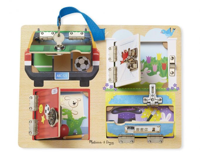 MELISSA & DOUG Planche � Serrures et Verrous - D�s 3 ans (1)
