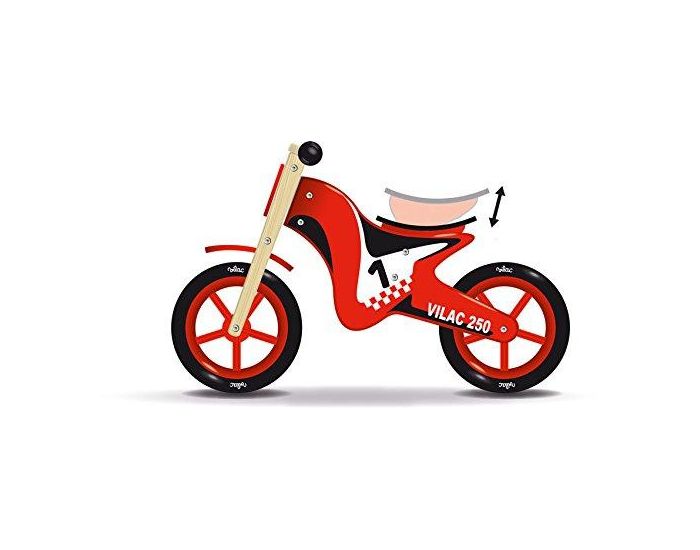 VILAC Moto Draisienne rouge - Ds 18 mois (1)
