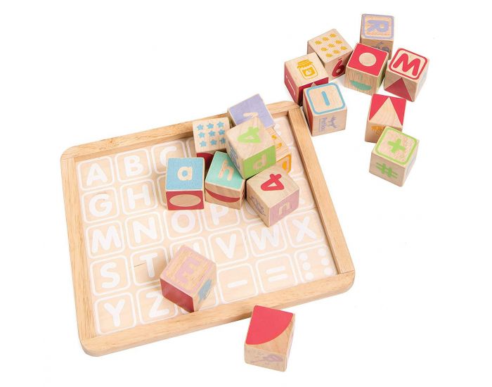 LE TOY VAN Blocs en Bois ABC - D�s 12 mois (2)