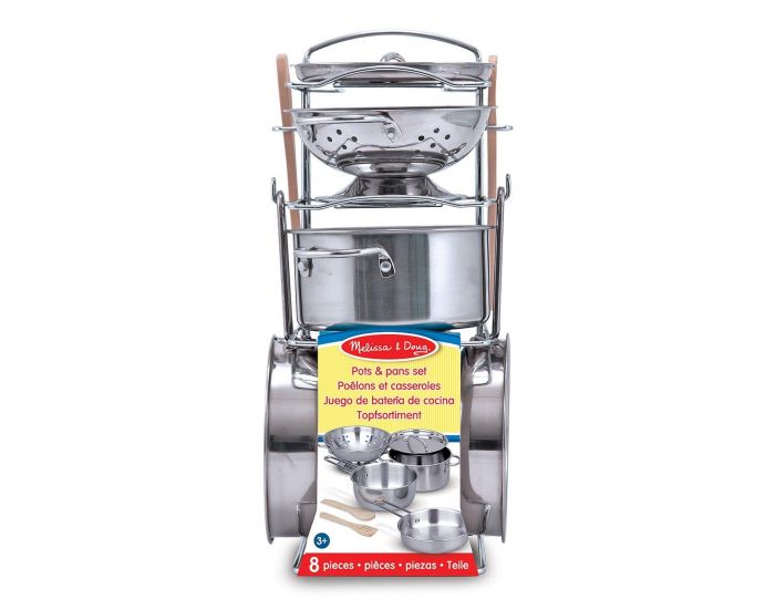 MELISSA & DOUG Assortiment Po�lons et Casseroles - D�s 2 ans (2)