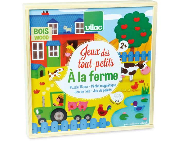 VILAC Jeux des tout petits � la ferme (1)