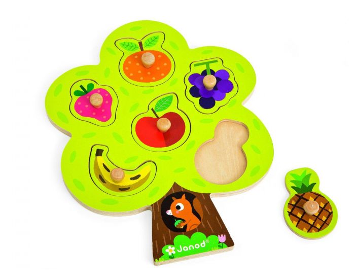 JANOD Puzzle Arbre Gourmand - D�s 1 an (1)