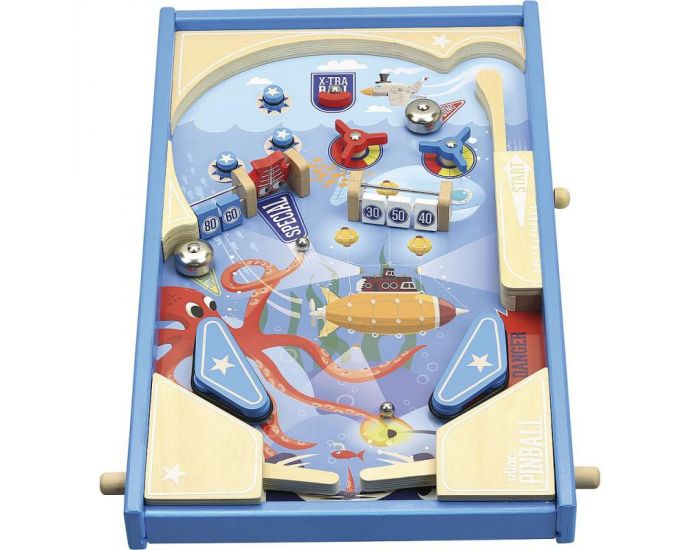 VILAC Grand Flipper en bois - Sous la mer - D�s 4 ans (1)