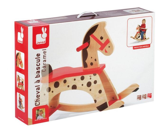 JANOD Cheval � Bascule Caramel - D�s 1 an (1)
