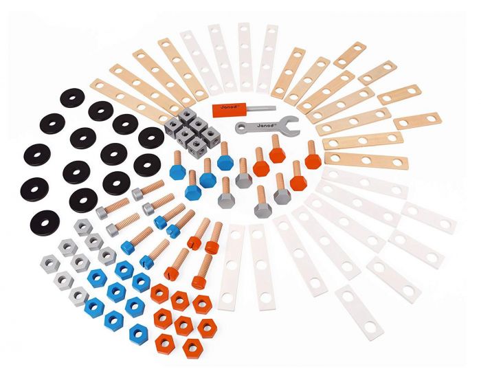 JANOD Baril Brico'Kids - 100 Pi�ces - D�s 3 ans (2)