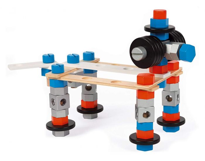 JANOD Baril Brico'Kids - 100 Pi�ces - D�s 3 ans (3)