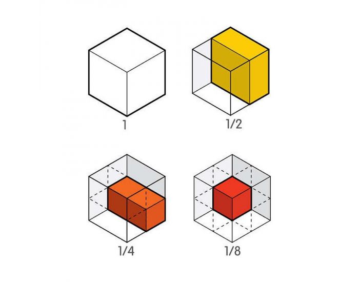 PLAN TOYS Cubes Fraction - Ds 3 Ans (2)