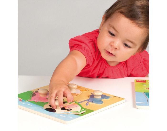 GOULA Encastrement Animaux Ferme - D�s 12 mois  (2)