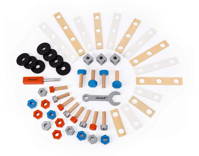 JANOD Baril Brico'Kids - 50 pi�ces - D�s 3 ans (2)