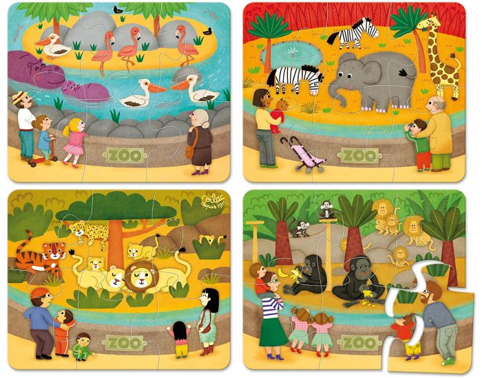 VILAC Puzzles du Zoo - Ds 2 ans (1)