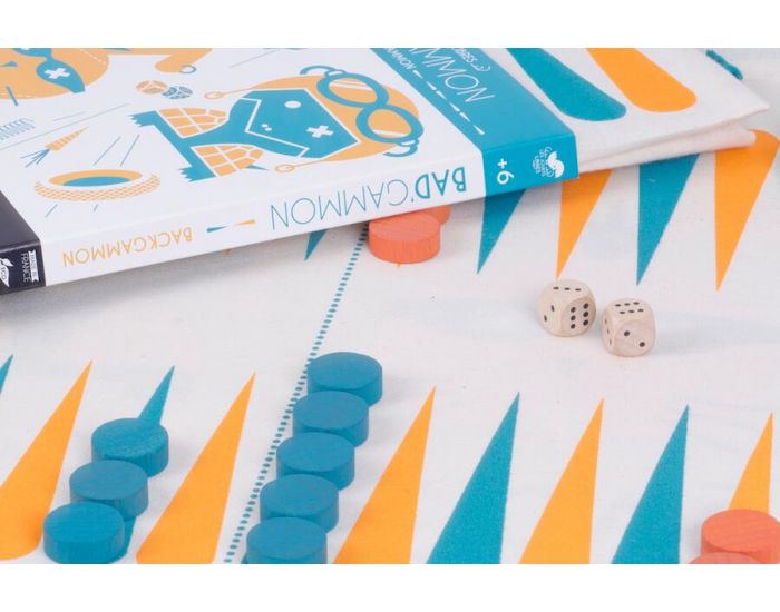 LES JOUETS LIBRES Bad'Gammon - D�s 6 ans (1)