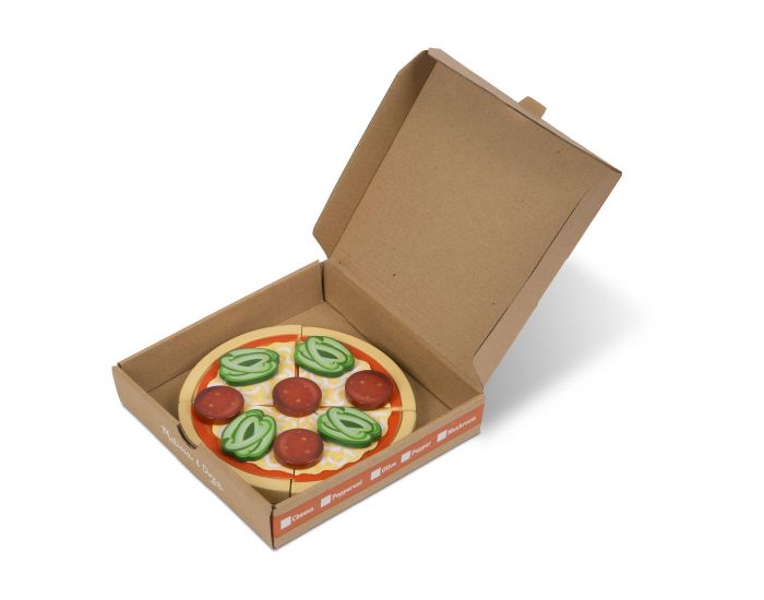 MELISSA & DOUG Comptoir � Pizzas en Bois - D�s 3 ans (1)