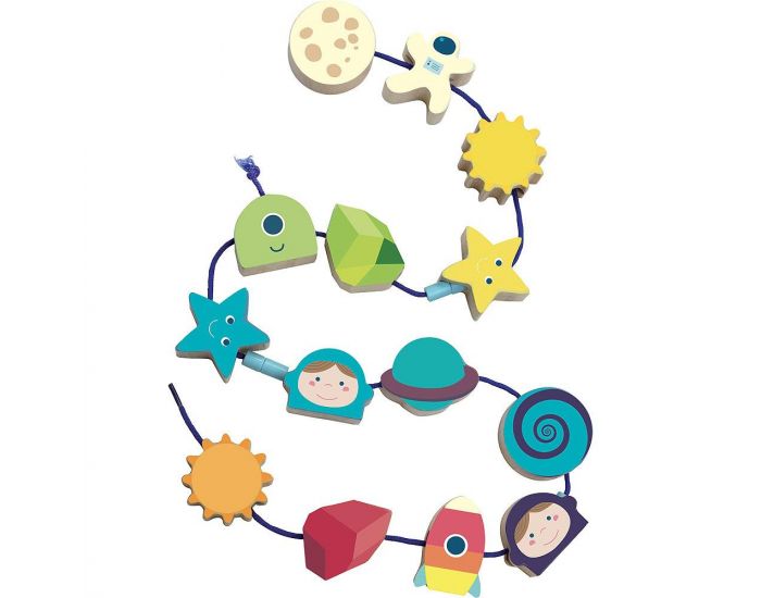 VILAC Perles de l'espace - Dans les �toiles - D�s 12 mois (1)