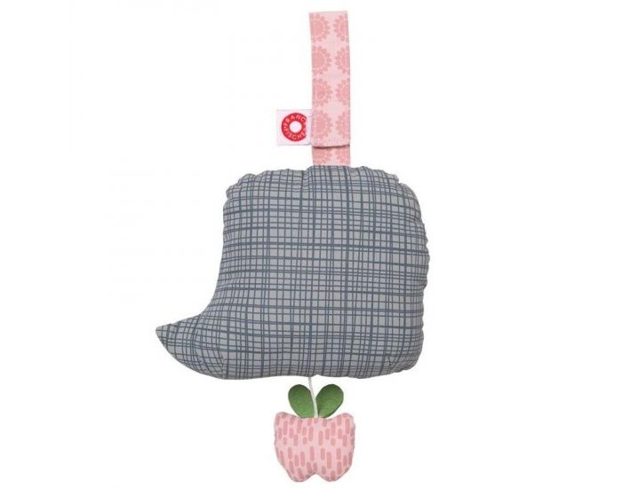 FRANCK & FISCHER Jouet musical Else chouette rose - D�s la naissance (1)