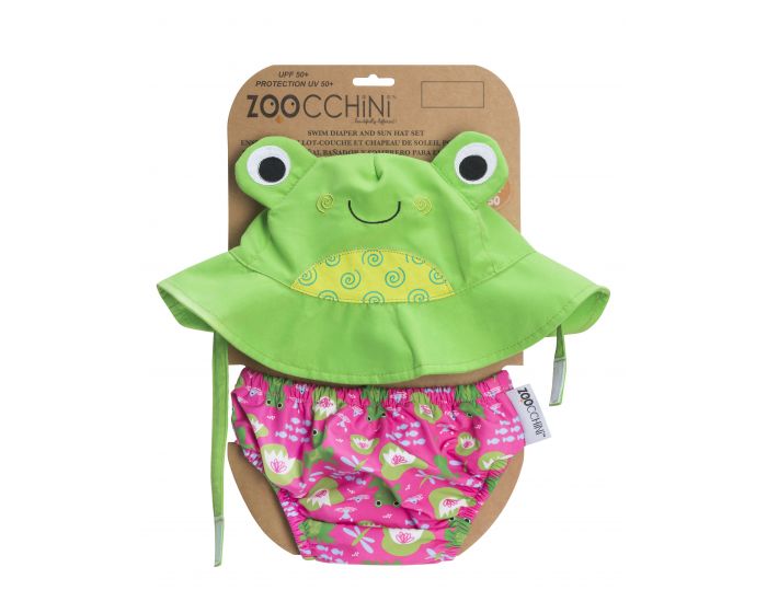 ZOOCCHINI Maillot et Chapeau Grenouille 3-6-mois (1)