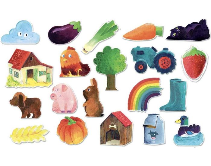 VILAC Magnets des champs (1)