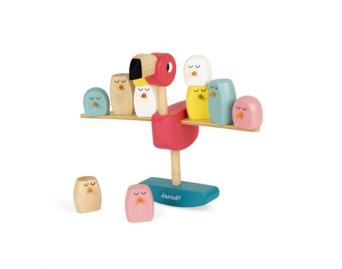 JANOD Jeu d'Equilibre Flamant Rose - D�s 3 ans (1)