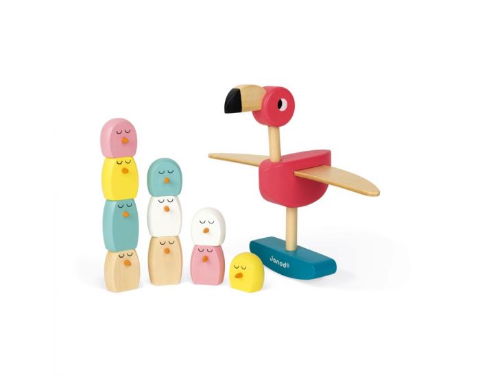 JANOD Jeu d'Equilibre Flamant Rose - D�s 3 ans (2)