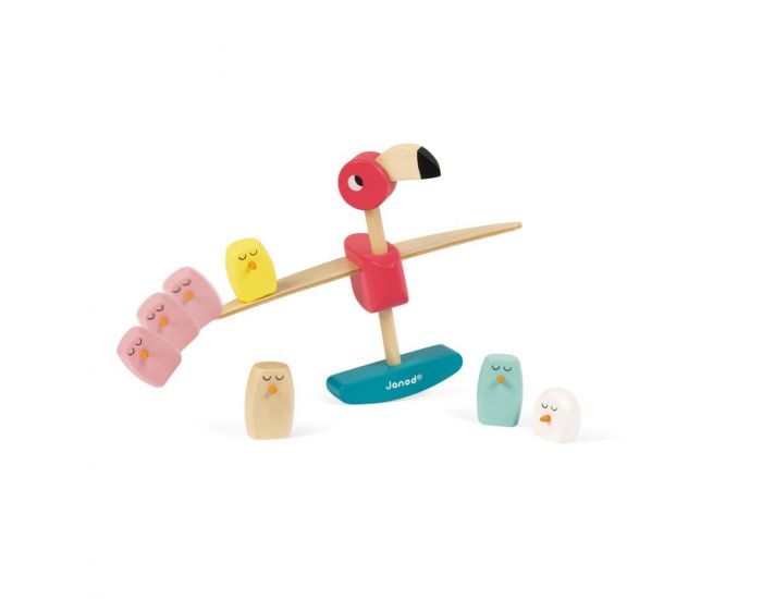 JANOD Jeu d'Equilibre Flamant Rose - D�s 3 ans (3)