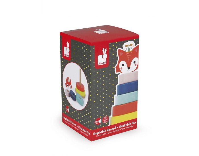 JANOD Empilable Renard - D�s 1 an (2)