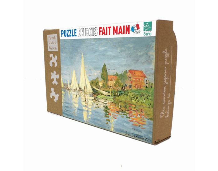 MICHELE WILSON Puzzle Rgates  Argenteuil de Monet - 50 Pices - Ds 6 ans  (1)