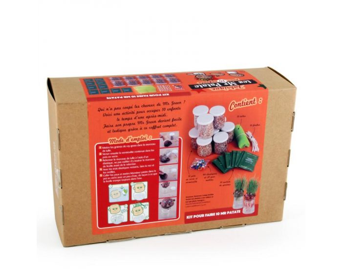 RADIS ET CAPUCINE Coffret DIY - Je Fais Pousser Mr Patate - D�s 4 ans (2)