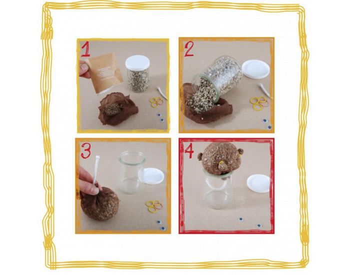 RADIS ET CAPUCINE Coffret DIY - Je Fais Pousser Mr Patate - D�s 4 ans (3)