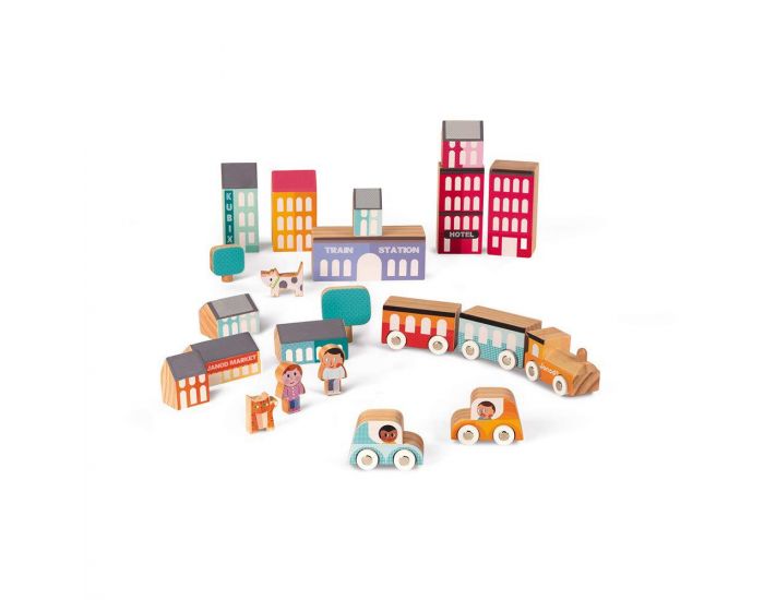 JANOD Kubix 22 pi�ces City - D�s 3 ans (1)